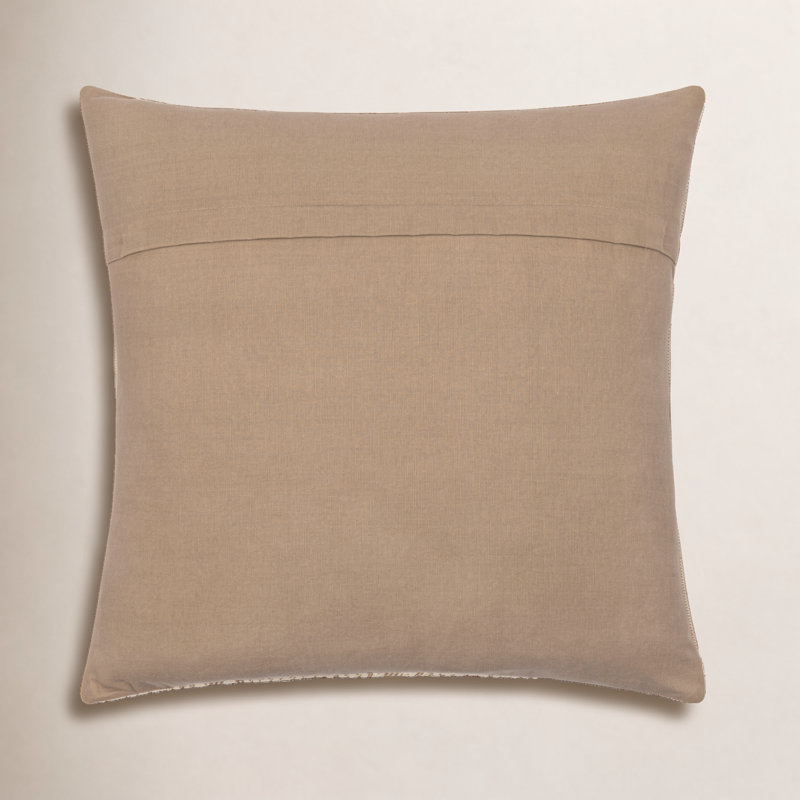 Striped Down Throw Pillow, 18" x 18", Polyester