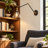 Annariitta 1-Light Dimmable Plug-in Swing Arm