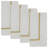 Mayer Collection Polyester Embroidered Square Napkin-61422832