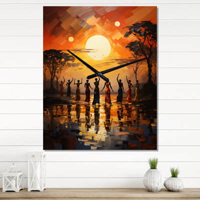 Irtautas - African Wall Clock