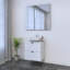 Meuble-lavabo simple 23,6 po avec plateau Kareema-851045842-851045845