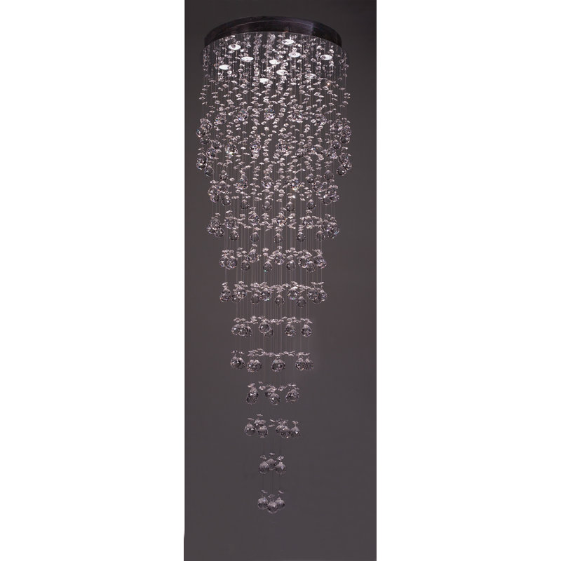 Lustre à plusieurs niveaux 10 lumières unique Griffey