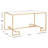 Oxendine Glass Top Coffee Table