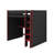 Full Size Wood Loft Bed With Desk,Open Wardrobe,Storage Compartments And RGB Lights-1006821493
