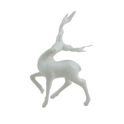 Renne de perle blanche