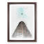 Airplane Flying Above Tokyo in Abstract - Picture Frame Graphic Art Print-55683153-55683158