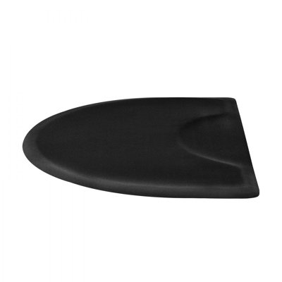 Salon Mat for Hair Stylist Semicircle Salon Chair Mat 