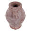 Vase rustique rond en terre cuite avec poignées pour décoration de table de salon - Grand vase moderne pour la maison, la chambre à coucher ou le bureau-703533018