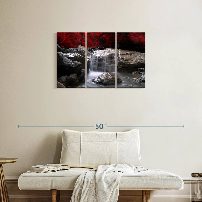 Alvord Red Vision, 20" H x 33" W