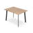 Darryll Extending Dining Table Modern Table w Black Legs-2020434613