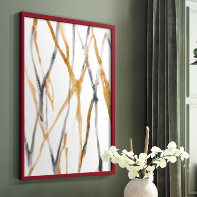 Runnel IX Framed Print - Solid Wood