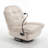 Reclining Lazy Chair, Mobile Phone Holder, Large And Comfortable Reading Chair, Swivel Gliding Rocking Chair, Gold-Stamped Velvet-356994625