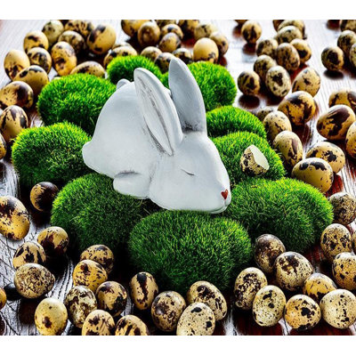 Figurine de lapin endormi Fansler
