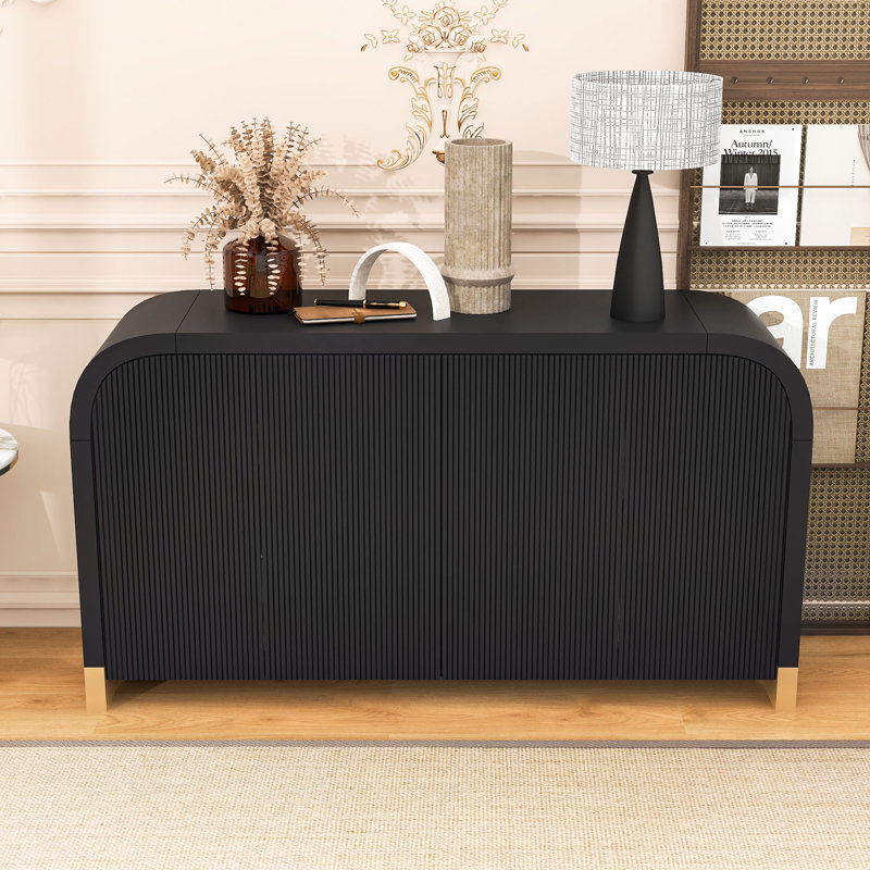 Buffet Modern Wave, Noir