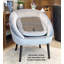 Velvet Barrel Chair-795534784
