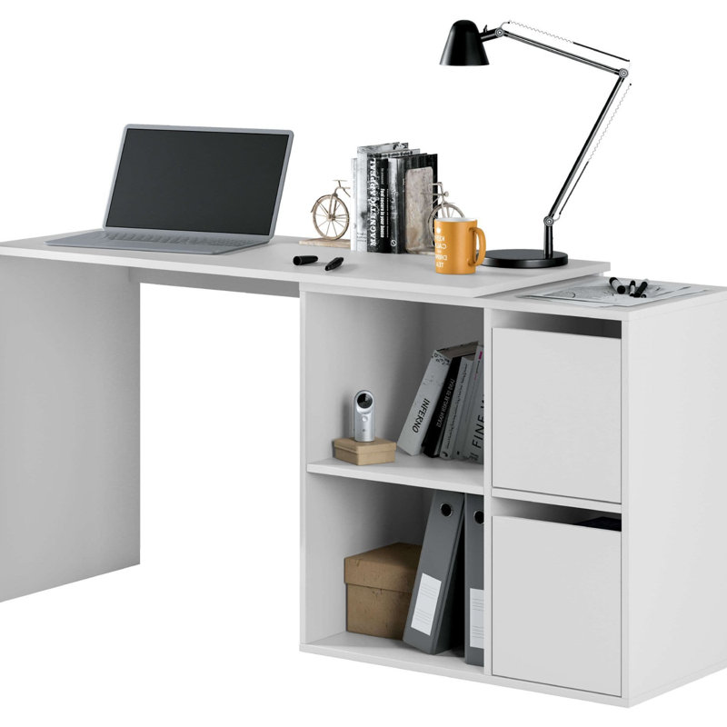 Nehemiyah Solid Wood Computer Desk