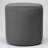 Brynnen 18'' Wide Modern Round Upholstered Ottoman-1865083339