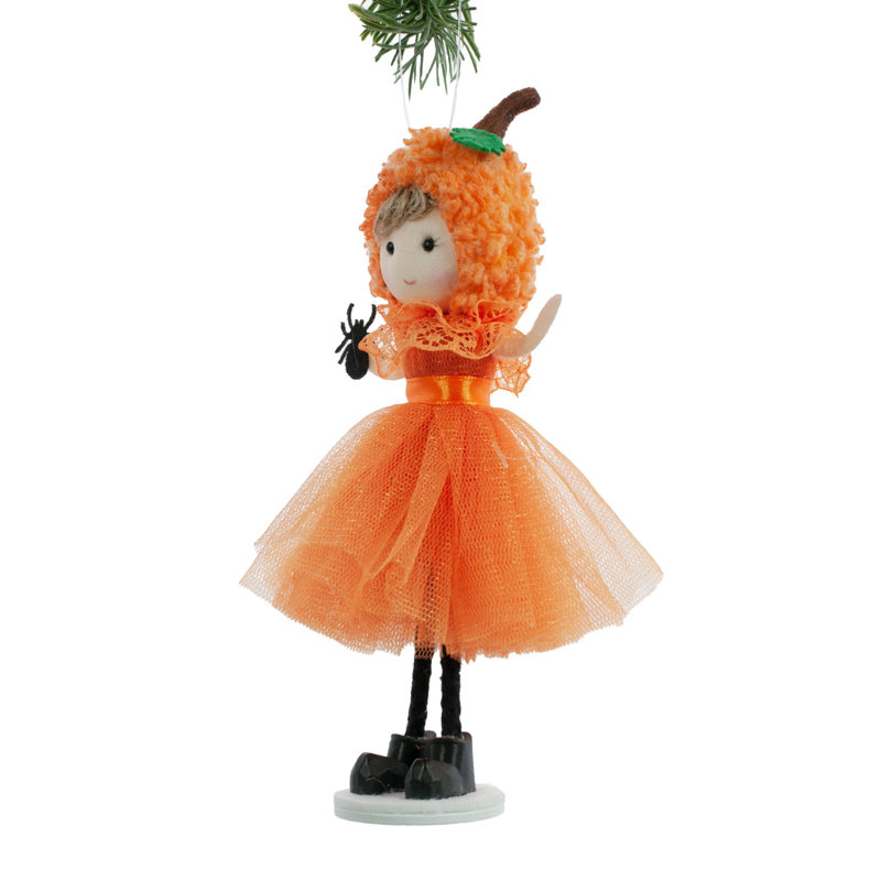 Chérubin debout orange (paquet de 8)