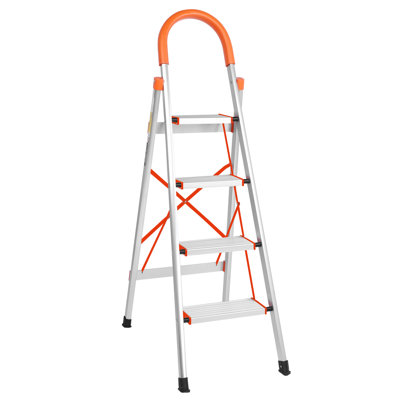 Escabeau 4,98 pi Aluminium avec capacité de charge de 300 lb