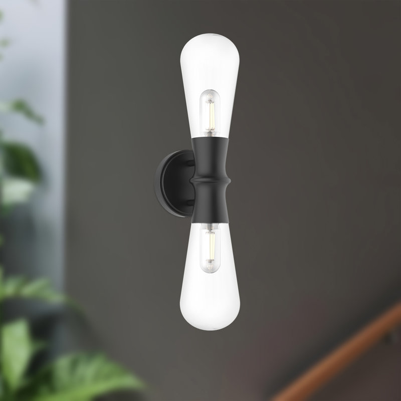 Marcel Wall Light, Matte Black