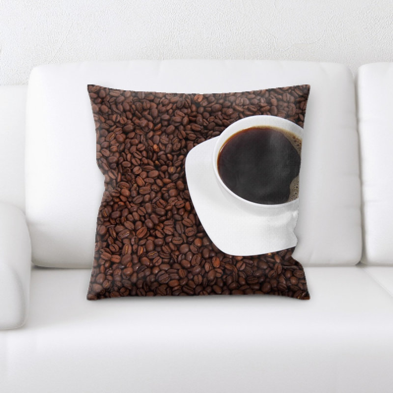 Microsuede Throw Pillow