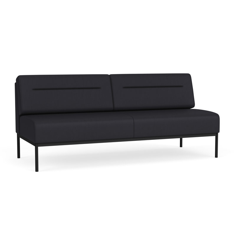Canapé Darsey, Sans alimentation, Noir, Noir Patriot Plus