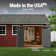 Scarsdale Wood Storage Shed, Multiple Sizes (Professional Installation Available)