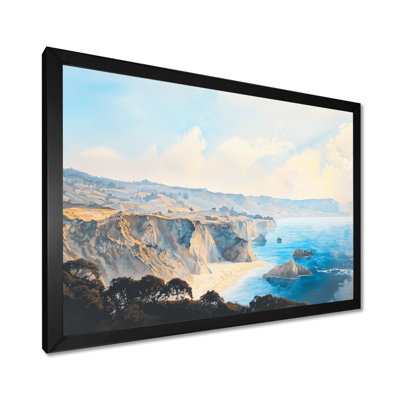 Golden Coast Of California I - California Wall Art
