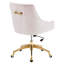 Chaise de bureau en velours Discern Performance par Modway-1079178935