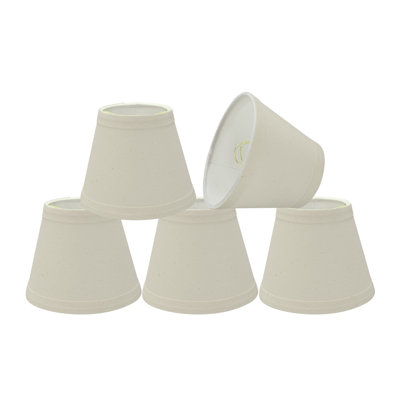 4'' H Fabric Empire Candelabra Shade