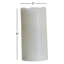 Wavy Top LED Unscented Wax Pillar LED Candles