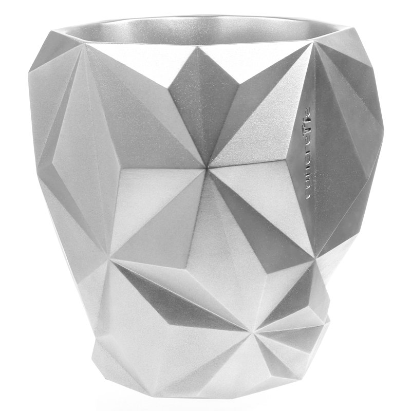Handmade Planter, Silver