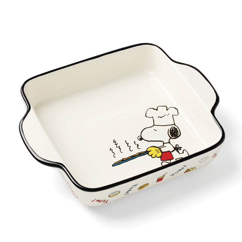 Lenox Chef Snoopy Square Baker