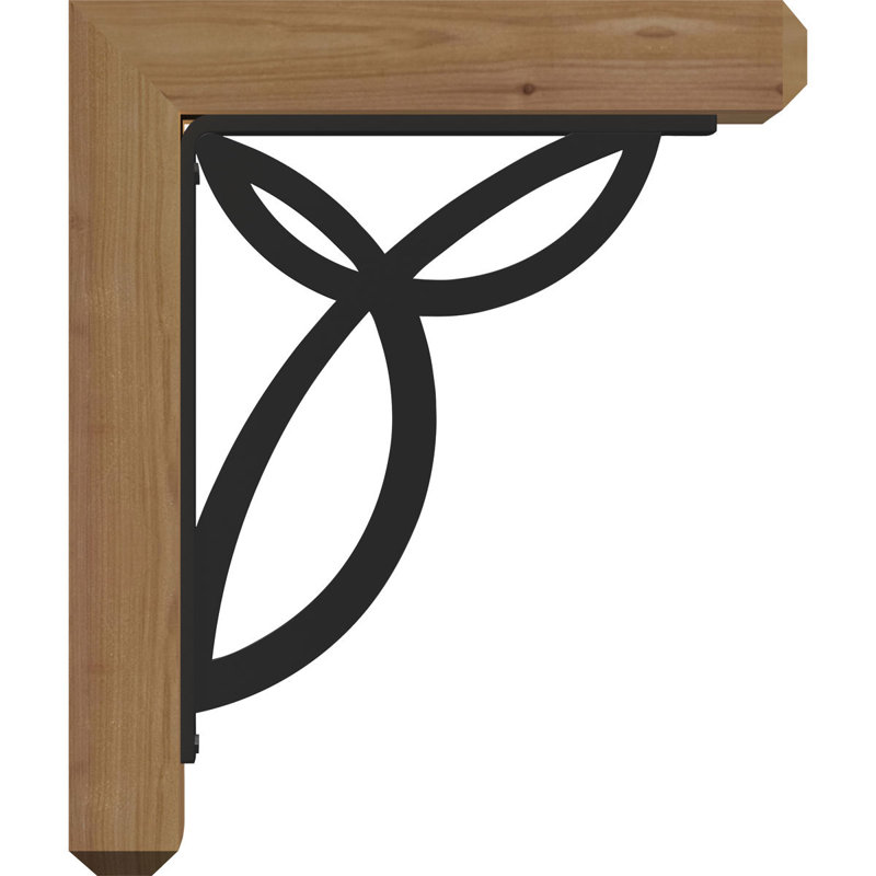 Support pour scie rugueuse, cèdre rouge de l'Ouest l 4 po x P 11 1/2 po x H 14 po Versailles Craftsman Ironcrest