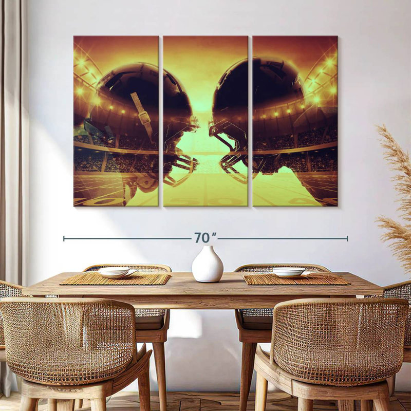 Sireci Football Captains, 42" H x 65" W