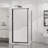 Oliver 36'' W  X 72'' H Semi-Frameless Corner Shower Enclosure Pivot Shower Door With 1/4'' Clear Tempered Glass