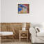 "Bluebird pair sur feuilles", art mural encadré par Joseph Burgess-81481304-81481305