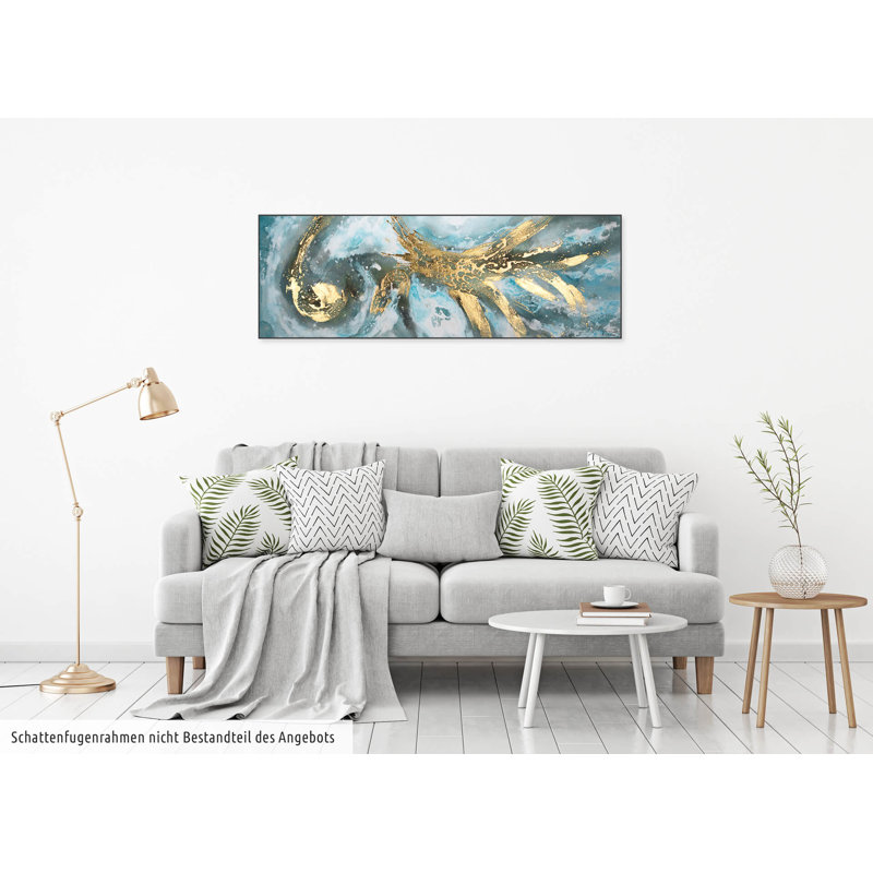 Hand -painted acrylic painting Enigma