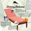 Coussin de chaise longue d'extérieur Tommy Bahama, Sunbrella résistant à la décoloration et à l'eau pour chaises longues et fauteuils inclinables près de la piscine, l 24 po x L 49 po, épaisseur 2,5 po; dossier l 24 po x L 30 po, épaisseur 2,5 po, Mango-131480078-131480085