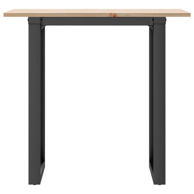 Solid Wood Top Dining Table