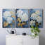 Floral Study Series XL - Ensemble de 3 toiles tendues avec châssis - Prêt à être accroché-103753978