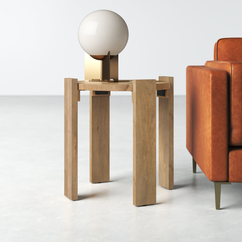 Sunni Solid Wood End Table