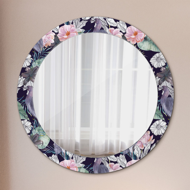 Huldar Glass Flat Wall Mirror