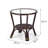 Eukleides Glass Tray Top End Table-64306173