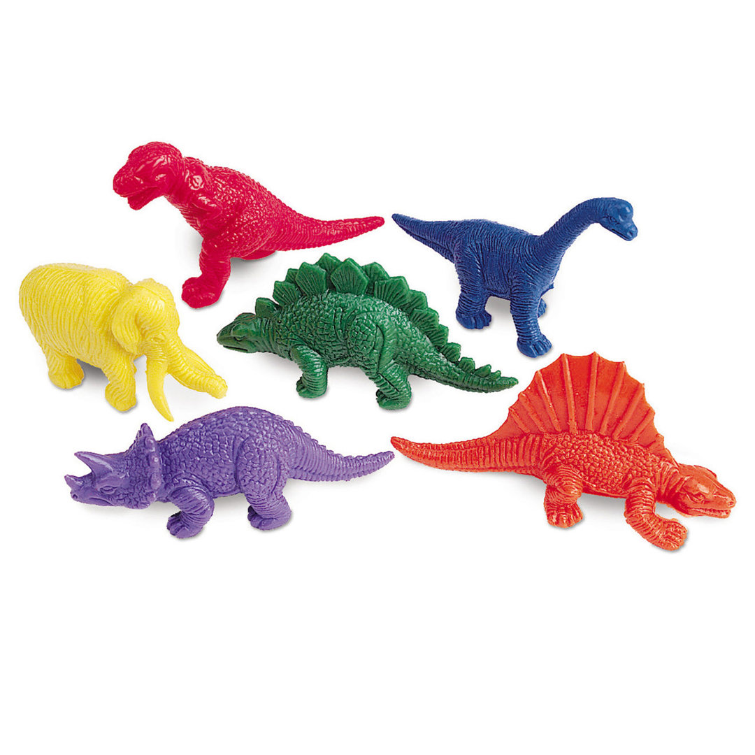 Learning Resources Mini Dino Counters, Set Of 108 Learning Resources