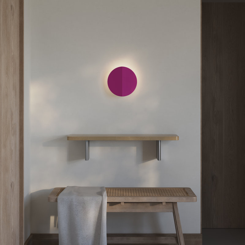 Lune Wall Sconce, Hibiscus