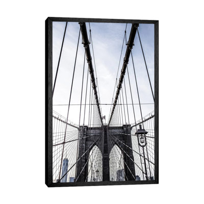 Brooklyn Bridge II by Ann Hudec - Print on Canvas