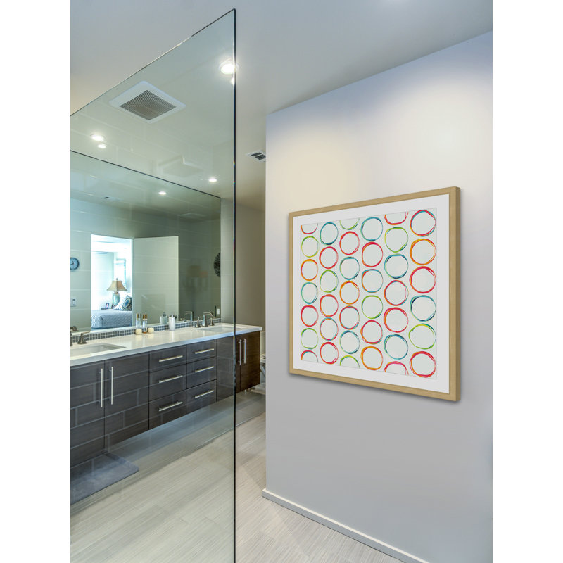 Single Picture Frame Print, 41 x 41cm, Natural