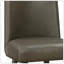 Ensemble de 2 chaises d'appoint rembourrées en chêne gris et gris, élégantes et confortables pour les repas modernes