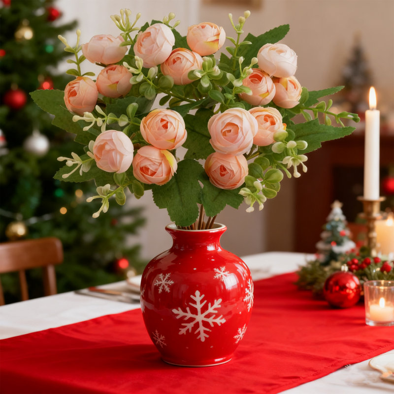 Fleur de 1 PC, petite fleur de thé, décoration de bureau de mariage, Champagne
